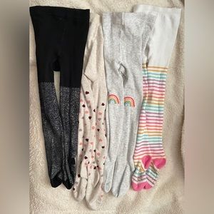 Toddler Girl Soft Knit Tights